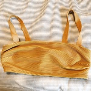 Vitamin A yellow bikini top